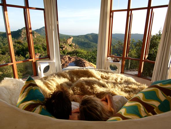 The Sanctuary at Ol Lentille - view from bedroom